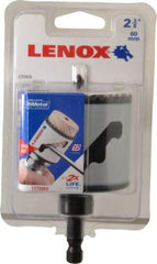 Lenox - 2-3/8" Diam, 1-9/16" Cutting Depth, Hole Saw - Bi-Metal Saw, Toothed Edge - First Tool & Supply