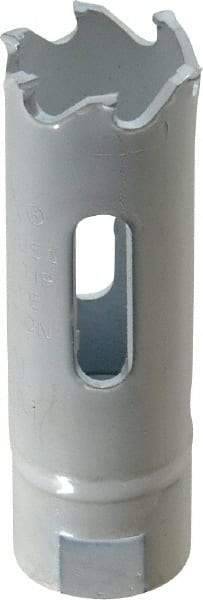 Lenox - 3/4" Diam, 1-1/2" Cutting Depth, Hole Saw - Carbide-Tipped Saw, Toothed Edge - First Tool & Supply