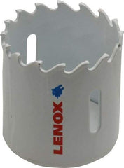 Lenox - 1-3/4" Diam, 1-1/2" Cutting Depth, Hole Saw - Carbide-Tipped Saw, Toothed Edge - First Tool & Supply