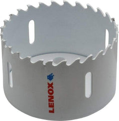 Lenox - 3" Diam, 1-1/2" Cutting Depth, Hole Saw - Carbide-Tipped Saw, Toothed Edge - First Tool & Supply