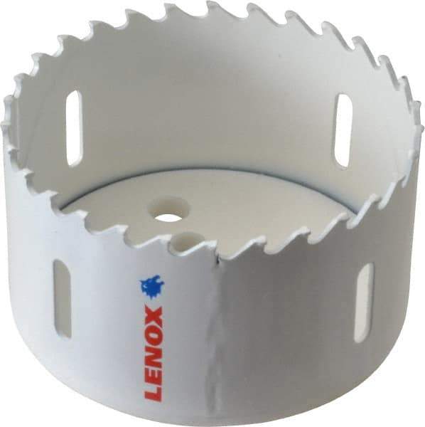 Lenox - 3-1/4" Diam, 1-1/2" Cutting Depth, Hole Saw - Carbide-Tipped Saw, Toothed Edge - First Tool & Supply