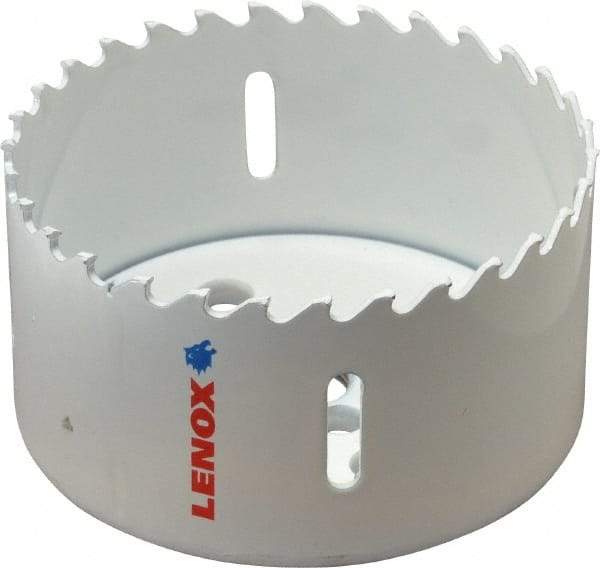 Lenox - 3-3/8" Diam, 1-1/2" Cutting Depth, Hole Saw - Carbide-Tipped Saw, Toothed Edge - First Tool & Supply