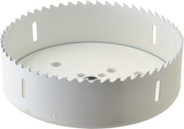 Lenox - 6" Diam, 1-1/2" Cutting Depth, Hole Saw - Carbide-Tipped Saw, Toothed Edge - First Tool & Supply