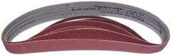 PRO-SOURCE - 3/8" Wide x 13" OAL, 120 Grit, Aluminum Oxide Abrasive Belt - Aluminum Oxide, Fine, Coated - First Tool & Supply