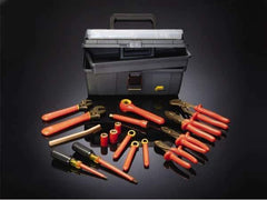 Ampco - 17 Piece 3/8" Drive Insulated Hand Tool Set - Comes in Tool Box - First Tool & Supply