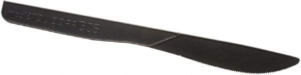 ECO PRODUCTS - Eco-Products 100% Recycled Content Cutlery, Knife, 6" - Black - First Tool & Supply