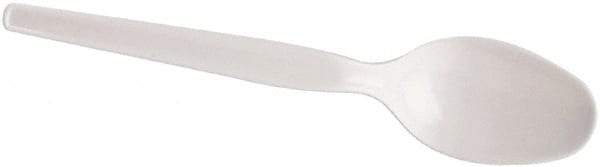 Dixie - Dixie Plastic Tableware, Heavy Mediumweight Teaspoons - White - First Tool & Supply