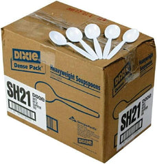 Dixie - Dixie Plastic Tableware, Heavyweight Soup Spoons - White - First Tool & Supply