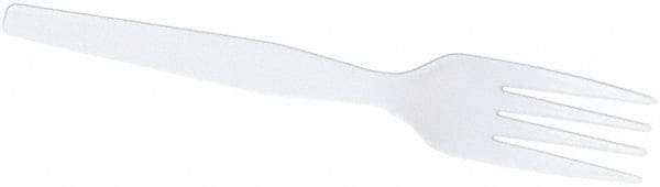 Dixie - Dixie Heavy Mediumweight Plastic Forks - White - First Tool & Supply