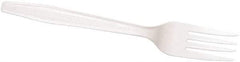 Boardwalk - Boardwalk Full Length Polystyrene Cutlery, Fork - White - First Tool & Supply