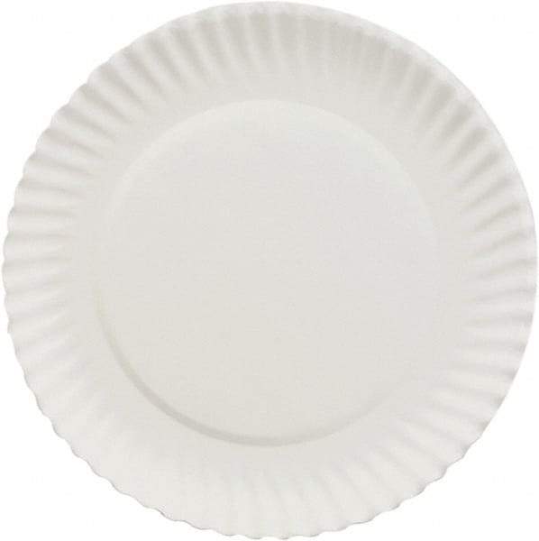 AJM Packaging Corporation - Paper Plates, 6" - White - First Tool & Supply