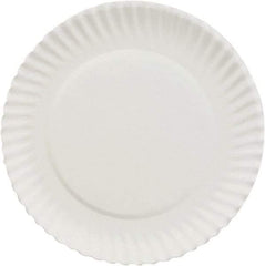 AJM Packaging Corporation - Paper Plates, 6" - White - First Tool & Supply