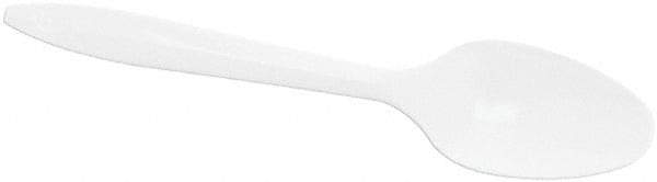 DART - Dart Style Setter Mediumweight Plastic Teaspoons - White - First Tool & Supply