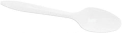 DART - Dart Style Setter Mediumweight Plastic Teaspoons - White - First Tool & Supply