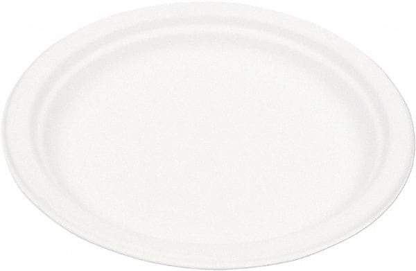 ECO PRODUCTS - Eco-Products Compostable Sugarcane Dinnerware, 9" Plate - White - First Tool & Supply