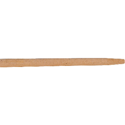 Tapered Wood Handle for Push Broom, Sanded. 1 5/6″ Diameter, 60″ L - First Tool & Supply