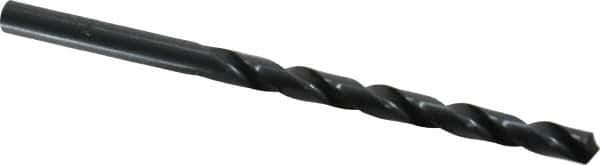 Cleveland - #6 118° High Speed Steel Jobber Drill - Oxide Finish, Right Hand Cut, Spiral Flute, Straight Shank, 3-3/4" OAL, Standard Point - First Tool & Supply