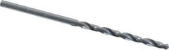 Cleveland - #44 118° High Speed Steel Jobber Drill - Oxide Finish, Right Hand Cut, Spiral Flute, Straight Shank, 2-1/8" OAL, Standard Point - First Tool & Supply