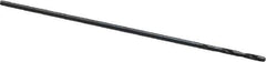 Cleveland - #74 118° High Speed Steel Jobber Drill - Oxide Finish, Right Hand Cut, Spiral Flute, Straight Shank, 1" OAL, Standard Point - First Tool & Supply