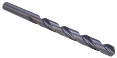 Chicago-Latrobe - 0.9mm 118° High Speed Steel Jobber Drill - Oxide Finish, Right Hand Cut, Spiral Flute, Straight Shank, 32mm OAL, Standard Point - First Tool & Supply