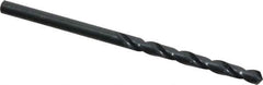 Cleveland - 3.5mm 118° High Speed Steel Jobber Drill - Oxide Finish, Right Hand Cut, Spiral Flute, Straight Shank, 2.756" OAL, Standard Point - First Tool & Supply