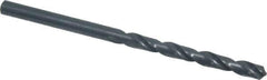 Cleveland - 4mm 118° High Speed Steel Jobber Drill - Oxide Finish, Right Hand Cut, Spiral Flute, Straight Shank, 2.953" OAL, Standard Point - First Tool & Supply