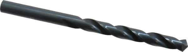 Cleveland - 7.3mm 118° High Speed Steel Jobber Drill - Oxide Finish, Right Hand Cut, Spiral Flute, Straight Shank, 4.291" OAL, Standard Point - First Tool & Supply