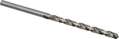 Cleveland - #30 118° High Speed Steel Jobber Drill - Bright Finish, Right Hand Cut, Spiral Flute, Straight Shank, 2-3/4" OAL, Standard Point - First Tool & Supply