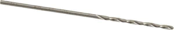 Cleveland - #57 118° High Speed Steel Jobber Drill - Bright Finish, Right Hand Cut, Spiral Flute, Straight Shank, 1-3/4" OAL, Standard Point - First Tool & Supply