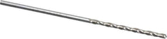 Cleveland - #55 118° High Speed Steel Jobber Drill - Bright Finish, Right Hand Cut, Spiral Flute, Straight Shank, 1-7/8" OAL, Standard Point - First Tool & Supply