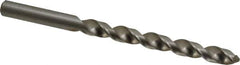 Cleveland - Letter N 118° High Speed Steel Jobber Drill - Bright Finish, Right Hand Cut, Spiral Flute, Straight Shank, 4-3/8" OAL, Standard Point - First Tool & Supply