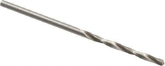 Cleveland - #47 118° High Speed Steel Jobber Drill - Bright Finish, Right Hand Cut, Spiral Flute, Straight Shank, 2" OAL, Standard Point - First Tool & Supply