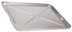 Plews - 26" Long x 17-3/4" Wide x 1" High, Oil Drip Pan - Galvanized Steel - First Tool & Supply