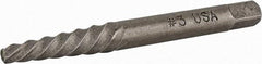 Cleveland - Spiral Flute Screw Extractor - #3 Extractor for 5/16 to 7/16" Screw, 2-11/16" OAL - First Tool & Supply