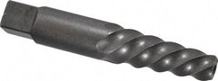 Cleveland - Spiral Flute Screw Extractor - #7 Extractor for 1 to 1-3/8" Screw, 4-1/8" OAL - First Tool & Supply