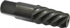 Cleveland - Spiral Flute Screw Extractor - #9 Extractor for 1-3/4 to 2-1/8" Screw, 4-5/8" OAL - First Tool & Supply