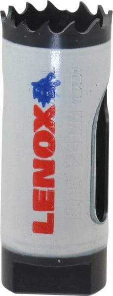 Lenox - 15/16" Diam, 1-1/2" Cutting Depth, Hole Saw - Bi-Metal Saw, Toothed Edge - First Tool & Supply