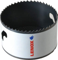 Lenox - 3-3/8" Diam, 1-1/2" Cutting Depth, Hole Saw - Bi-Metal Saw, Toothed Edge - First Tool & Supply