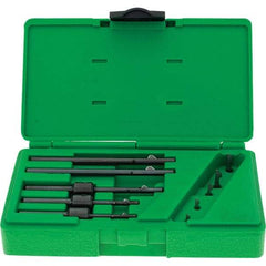 Deburr Master - 5 Piece Power Deburring Tool Set - Includes 1/8 to 1/4" Diam Hole Range Tools - First Tool & Supply