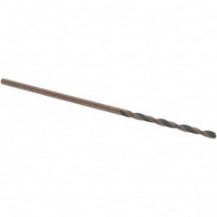 Import - 0.0465" High Speed Steel, 135° Point, Straight Shank Maintenance Drill Bit - First Tool & Supply