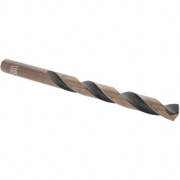 Import - 15/64" High Speed Steel, 135° Point, Straight Shank Maintenance Drill Bit - First Tool & Supply