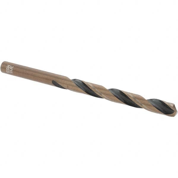 Import - 3/16" High Speed Steel, 135° Point, Straight Shank Maintenance Drill Bit - First Tool & Supply