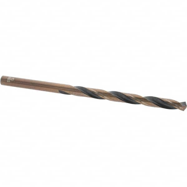 Import - 0.185" High Speed Steel, 135° Point, Straight Shank Maintenance Drill Bit - First Tool & Supply