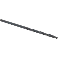 Import - #50 118° High Speed Steel Jobber Drill - Oxide Finish, Right Hand Cut, Spiral Flute, Straight Shank, 2" OAL, Standard Point - First Tool & Supply