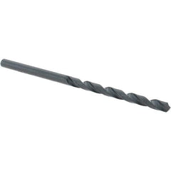 Import - #31 118° High Speed Steel Jobber Drill - Oxide Finish, Right Hand Cut, Spiral Flute, Straight Shank, 2-3/4" OAL, Standard Point - First Tool & Supply