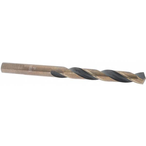 Import - 0.323" High Speed Steel, 135° Point, Round with Flats Shank Maintenance Drill Bit - First Tool & Supply