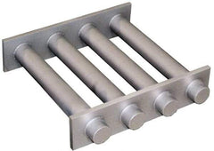 Mag-Mate - 6 Inch Long Square Grate Separator - Rare Earth Magnet, 3 Tubes - First Tool & Supply