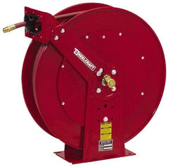 Reelcraft - 75' Spring Retractable Hose Reel - 4,800 psi, Hose Included - First Tool & Supply