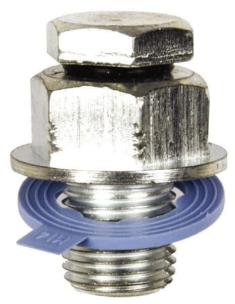 Dorman - Single Oversized Piggybacked Oil Drain Plug with Gasket - 1/2-20" Thread - First Tool & Supply