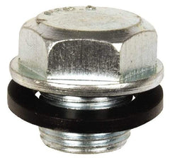 Dorman - Standard Oil Drain Plug with Gasket - M16.4x1.33 Thread, O-Ring Gasket - First Tool & Supply